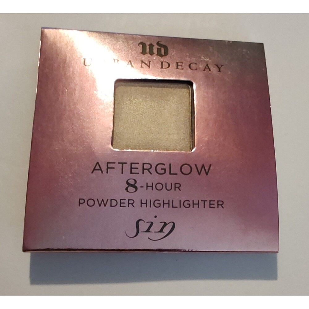 Urban Decay Afterglow 8-Hour Powder Highlighter in Sin 0.08 oz Travel
